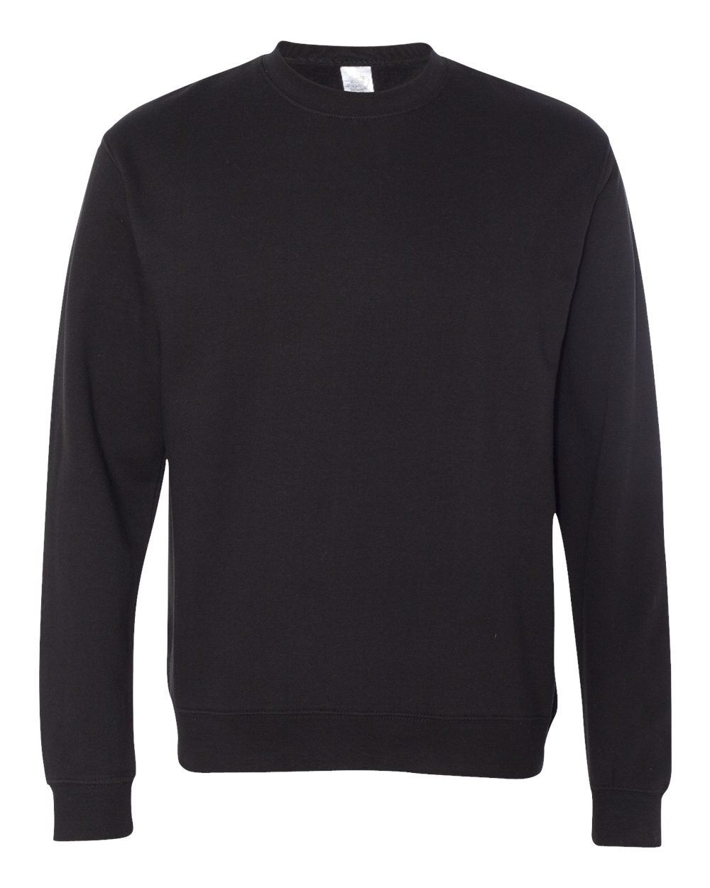 INDEPENDENT ADULT MIDWEIGHT CREWNECK SWEATSHIRT in Black