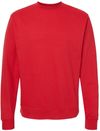 Am image of a Custom INDEPENDENT ADULT MIDWEIGHT CREWNECK SWEATSHIRT in Red!