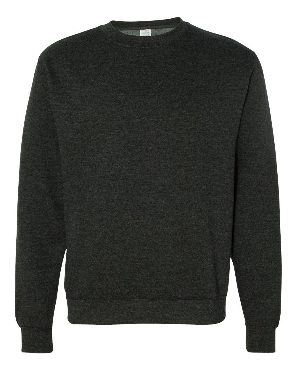 INDEPENDENT ADULT MIDWEIGHT CREWNECK SWEATSHIRT in Charcoal Heather