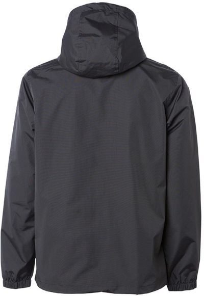 Am image of a Custom Independent Trading Co Nylon Anorak in Black!