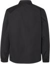 Am image of a Custom Independent Trading Co Water Resistant Windbreaker Coachs Jacket in Black!
