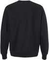 Am image of a Custom Independent Trading Co Premium Heavyweight Cross Grain Sweatshirt in Black!
