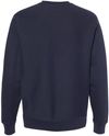 Am image of a Custom Independent Trading Co Premium Heavyweight Cross Grain Sweatshirt in Classic Navy!