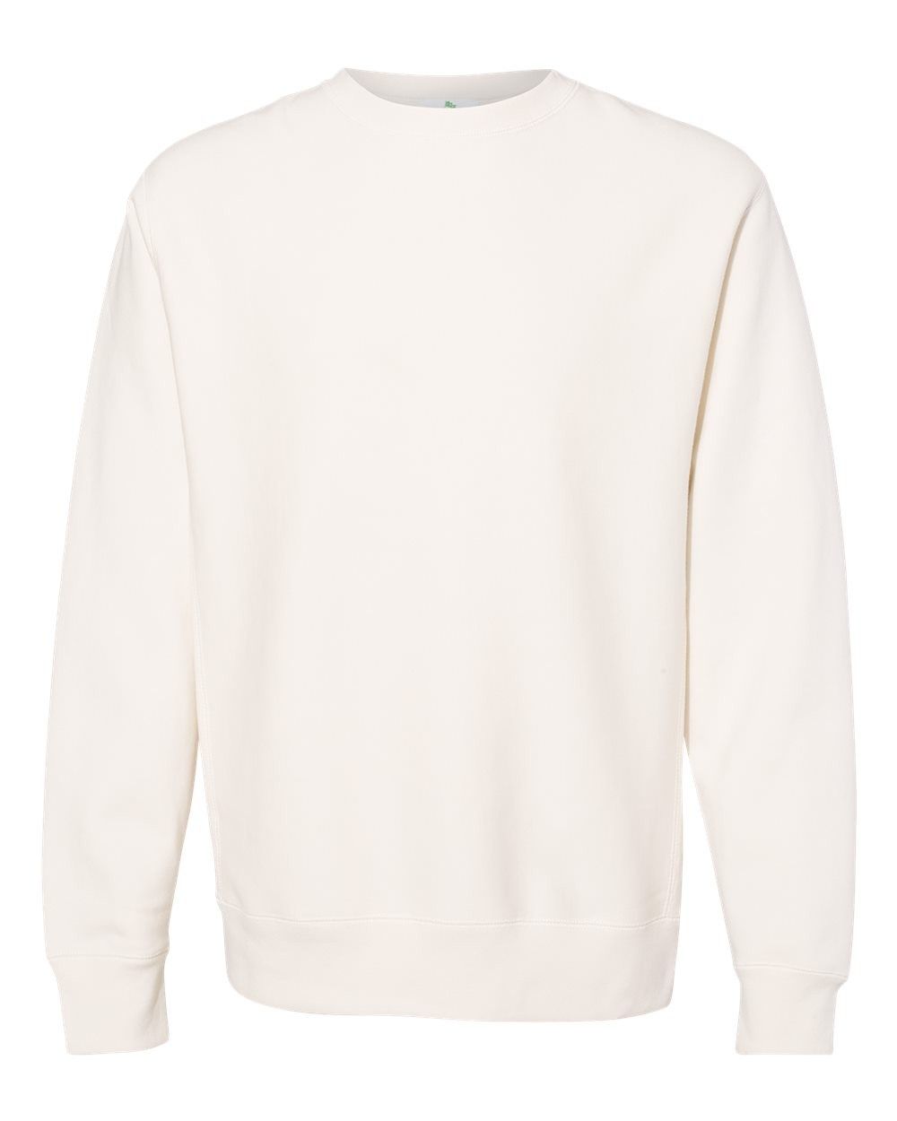 Independent Trading Co Premium Heavyweight Cross Grain Sweatshirt in Bone