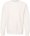 Am image of a Custom Independent Trading Co Premium Heavyweight Cross Grain Sweatshirt in Bone!
