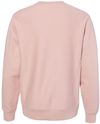 Am image of a Custom Independent Trading Co Premium Heavyweight Cross Grain Sweatshirt in Dusty Pink!