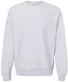 Am image of a Custom Independent Trading Co Premium Heavyweight Cross Grain Sweatshirt in Grey Heather!