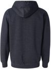 Am image of a Custom INDEPENDENT ADULT MIDWEIGHT HOODED SWEATSHIRT in Classic Navy Heather!