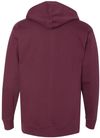 Am image of a Custom INDEPENDENT ADULT MIDWEIGHT HOODED SWEATSHIRT in Maroon!