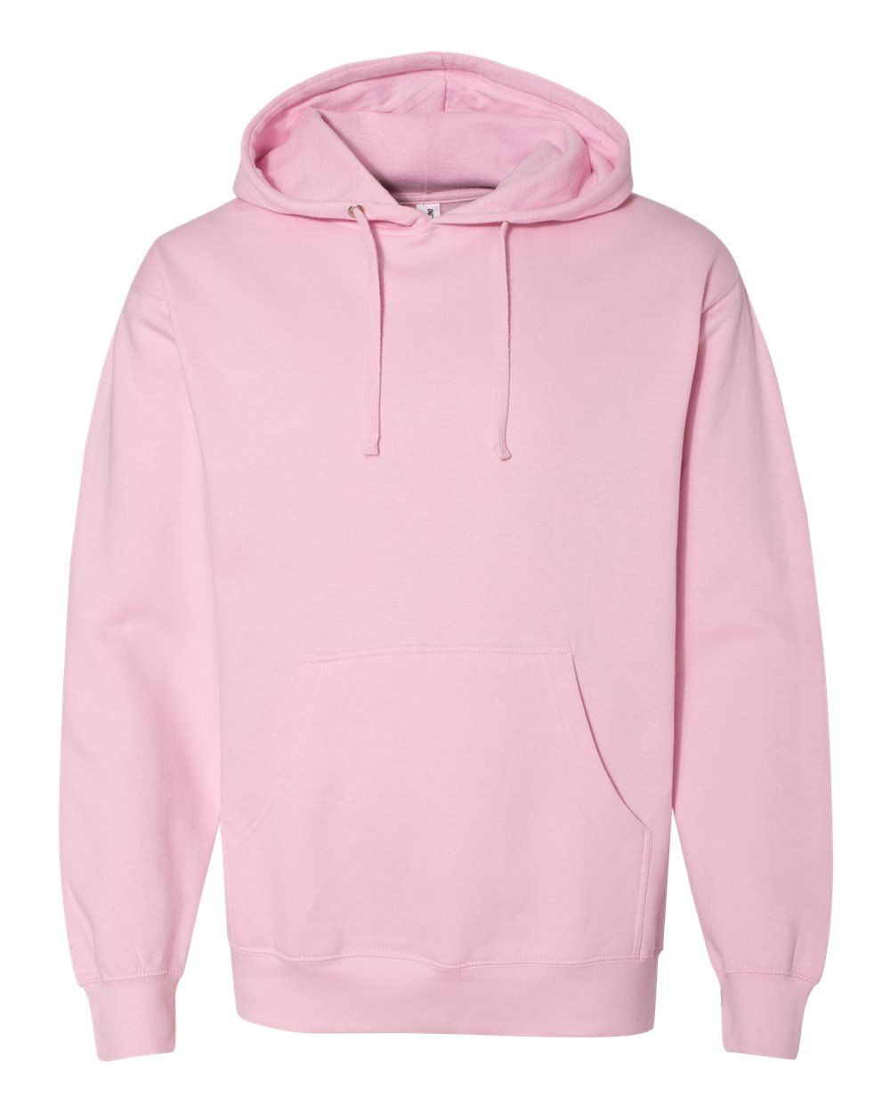 INDEPENDENT ADULT MIDWEIGHT HOODED SWEATSHIRT in Light Pink