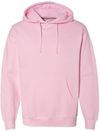 Am image of a Custom INDEPENDENT ADULT MIDWEIGHT HOODED SWEATSHIRT in Light Pink!