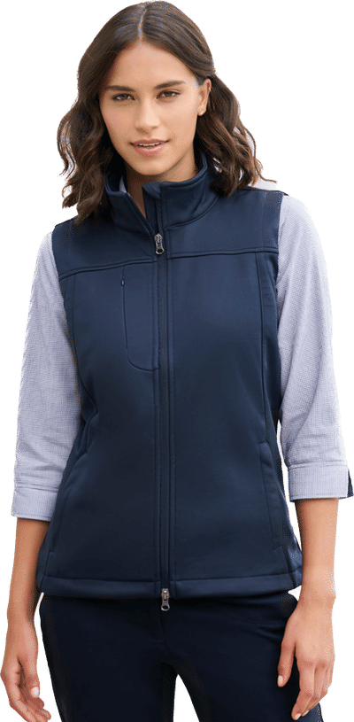 An image of a Custom Biz Collection Ladies Soft Shell Vest!