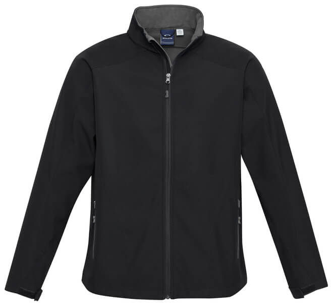 Biz Collection Kids Geneva Jacket in Black/Graphite