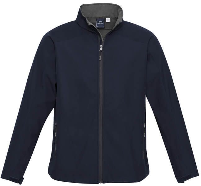 Biz Collection Kids Geneva Jacket in Navy/Graphite