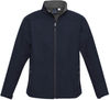 Am image of a Custom Biz Collection Kids Geneva Jacket in Navy/Graphite!