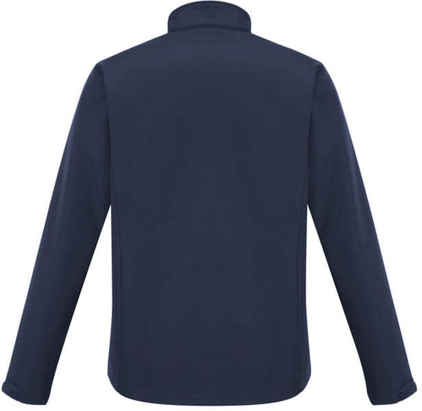 Am image of a Custom Biz Collection Kids Apex Jacket in Navy!