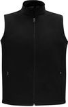 Am image of a Custom Biz Collection Mens Apex Vest in Black!