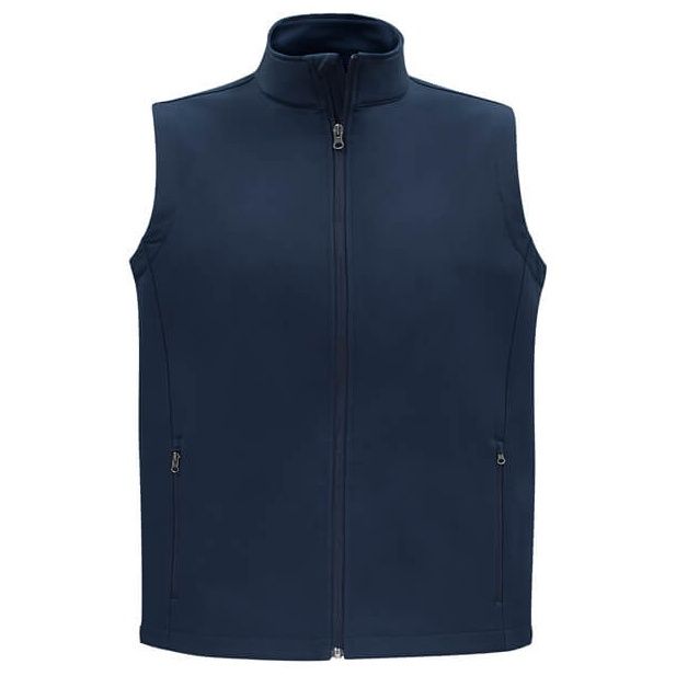 Biz Collection Mens Apex Vest in Navy