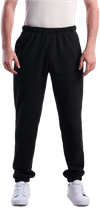Am image of a Custom Jerico Everyday Sweatpants in Black!