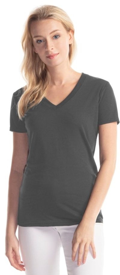An image of a Custom Jerico Ladies Bamboo Foundation V Neck!