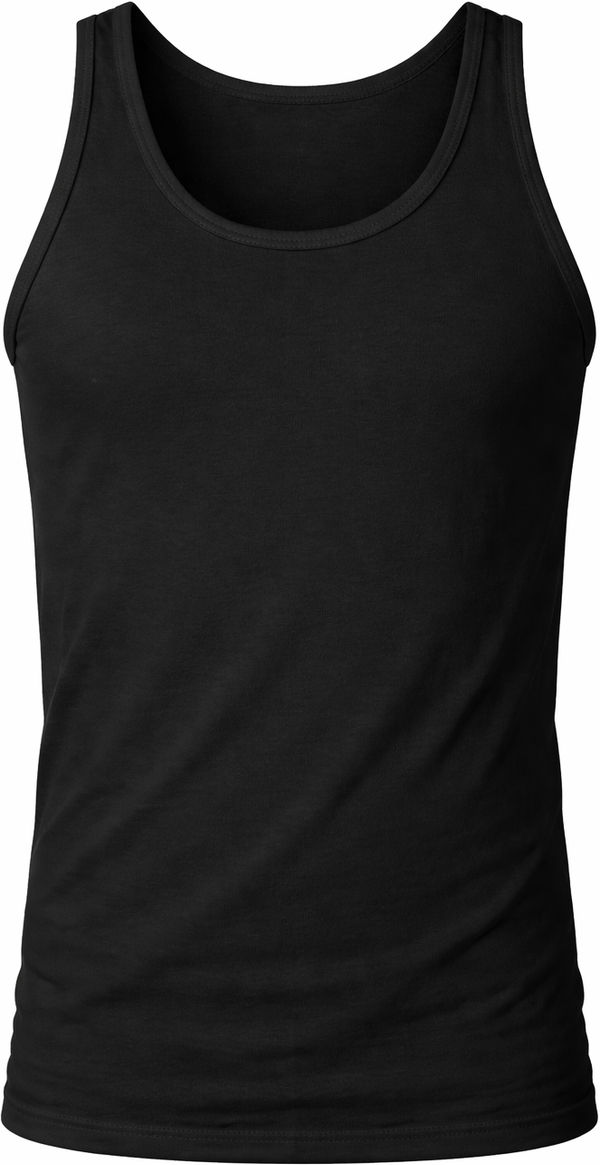 An image of a Custom Jerico Unisex Bamboo Tank Top in Black!