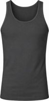 An image of a Custom Jerico Unisex Bamboo Tank Top in Charcoal!