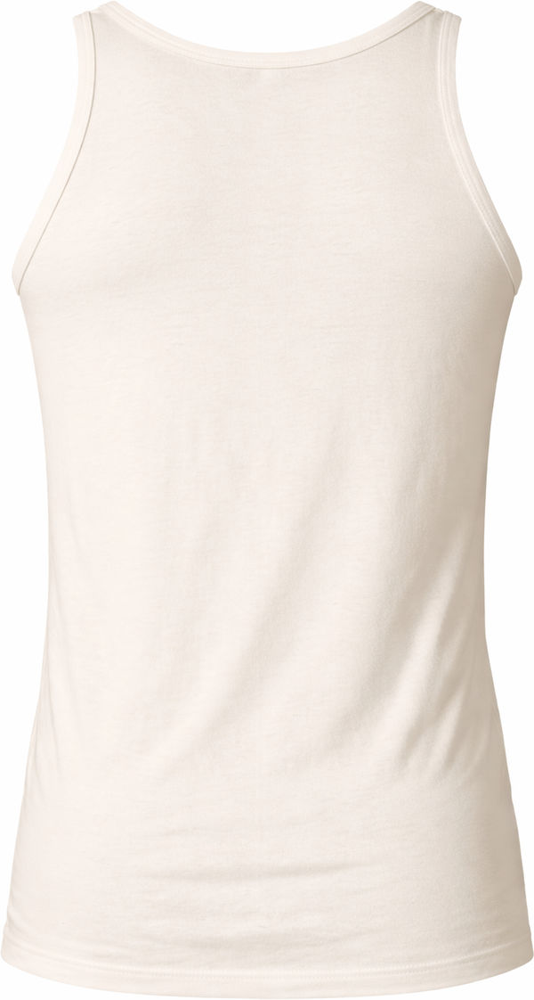 An image of a Custom Jerico Unisex Bamboo Tank Top in Natural!