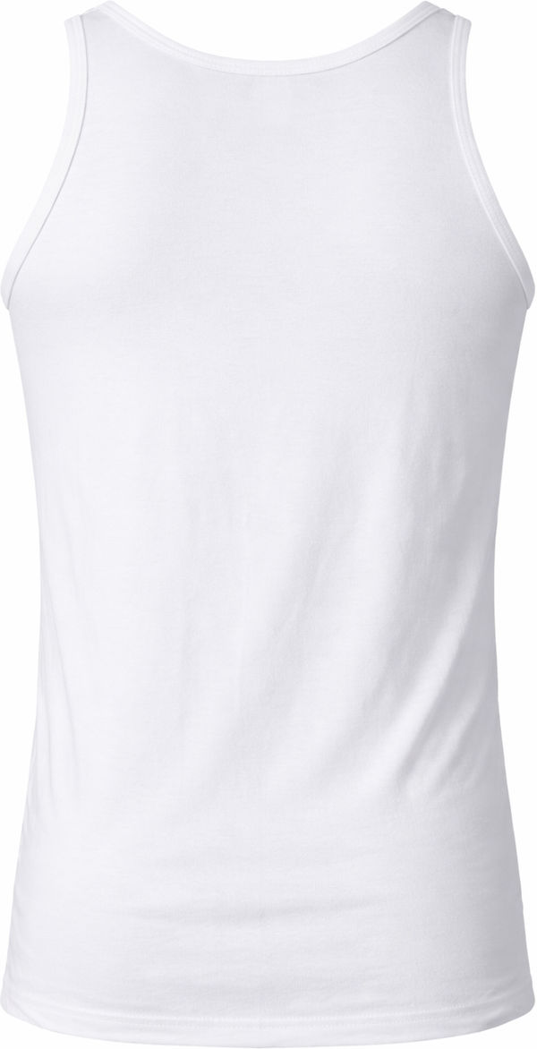 An image of a Custom Jerico Unisex Bamboo Tank Top in White!