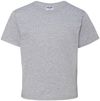 Am image of a Custom JERZEES DriPower Youth Fifty Fifty T Shirt in Athletic Heather!