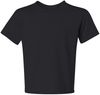 Am image of a Custom JERZEES DriPower Youth Fifty Fifty T Shirt in Black!
