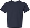 Am image of a Custom JERZEES DriPower Youth Fifty Fifty T Shirt in J. Navy!