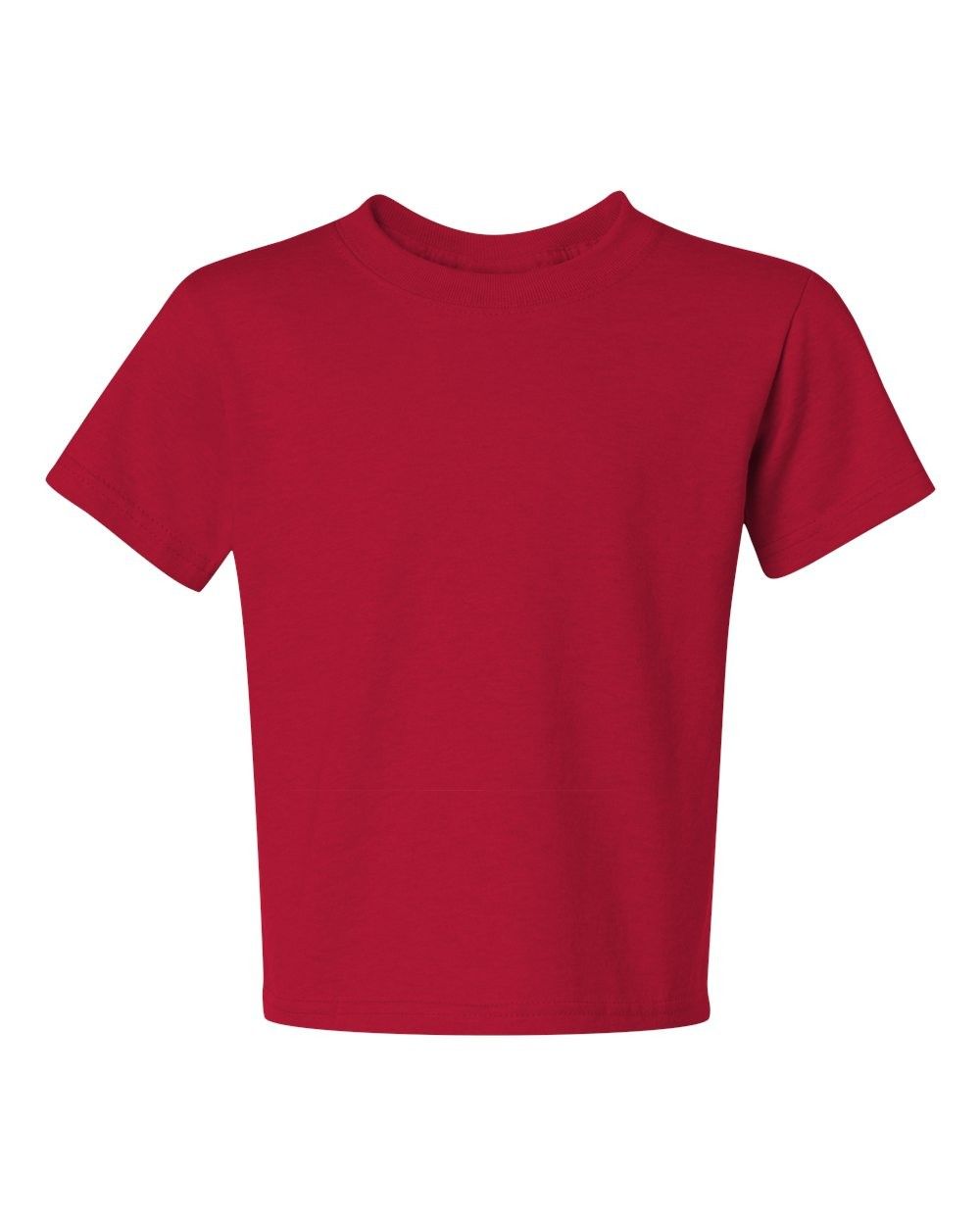 JERZEES DriPower Youth Fifty Fifty T Shirt in True Red