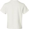 Am image of a Custom JERZEES DriPower Youth Fifty Fifty T Shirt in White!