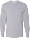 Am image of a Custom Jerzees DriPower Long Sleeve Fifty Fifty TShirt in Athletic Heather!