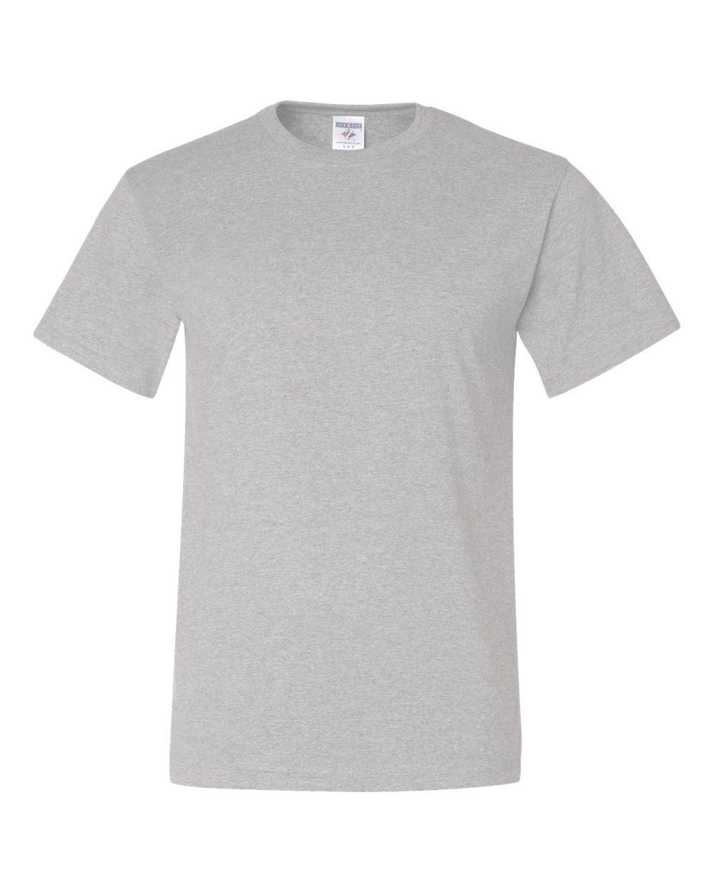 JERZEES DriPower 50 50 T Shirt in Ash