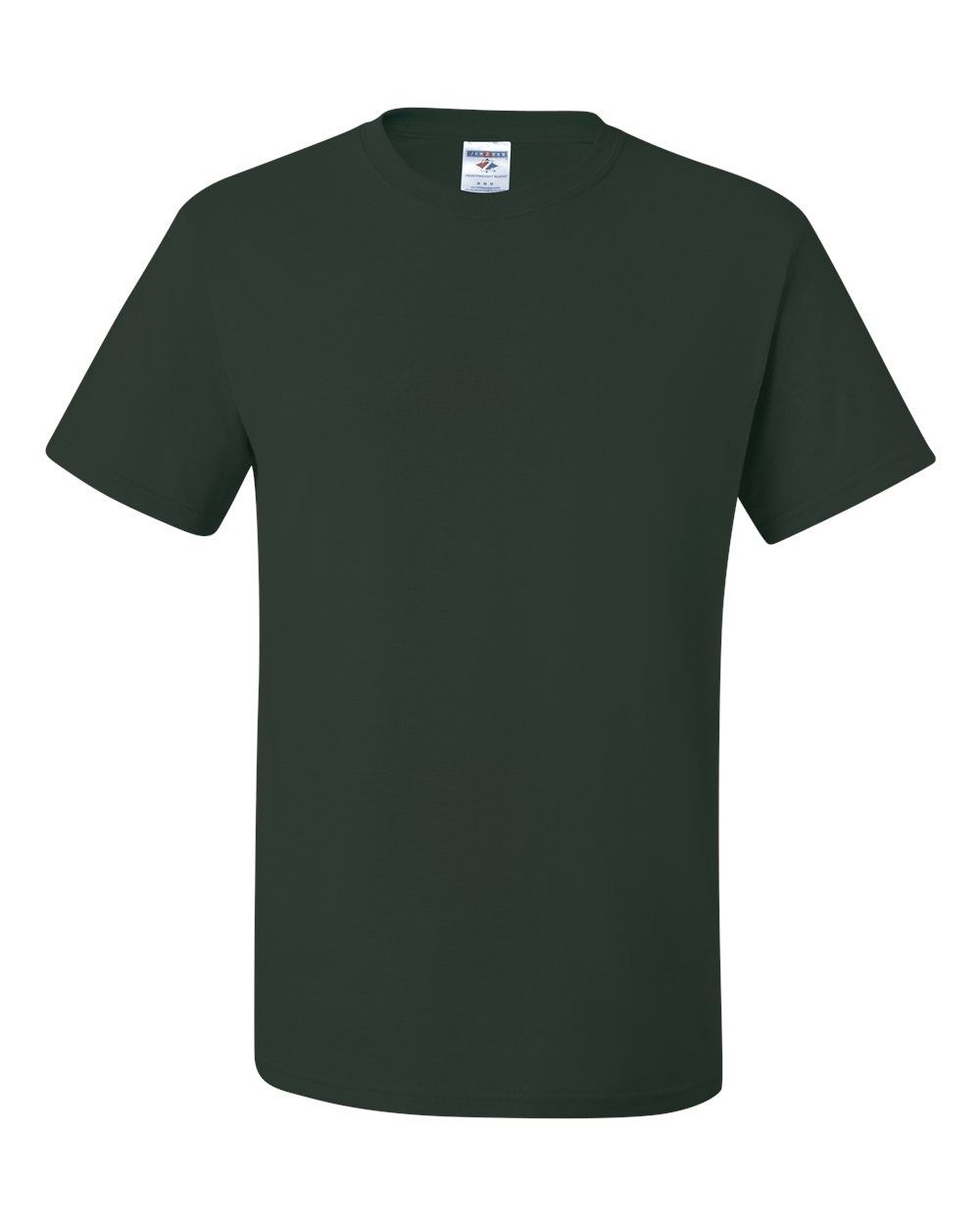 JERZEES DriPower 50 50 T Shirt in Forest Green