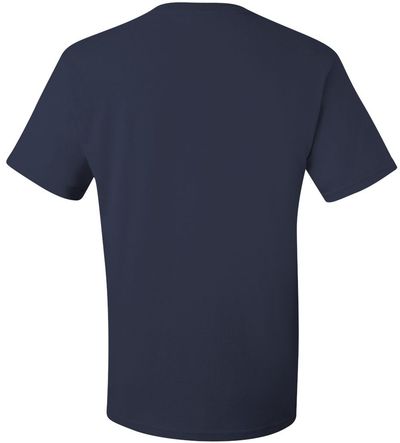 Am image of a Custom JERZEES DriPower 50 50 T Shirt in J. Navy!