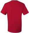 Am image of a Custom JERZEES DriPower 50 50 T Shirt in True Red!