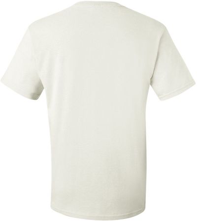 Am image of a Custom JERZEES DriPower 50 50 T Shirt in White!