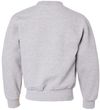 Am image of a Custom JERZEES NuBlend Youth Crewneck Sweatshirt in Ash!