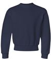 Am image of a Custom JERZEES NuBlend Youth Crewneck Sweatshirt in J. Navy!