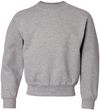 An image of a Custom JERZEES NuBlend Youth Crewneck Sweatshirt in Oxford!