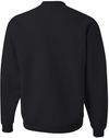 Am image of a Custom JERZEES NuBlend Crewneck Sweatshirt in Black!