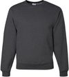 Am image of a Custom JERZEES NuBlend Crewneck Sweatshirt in Black Heather!