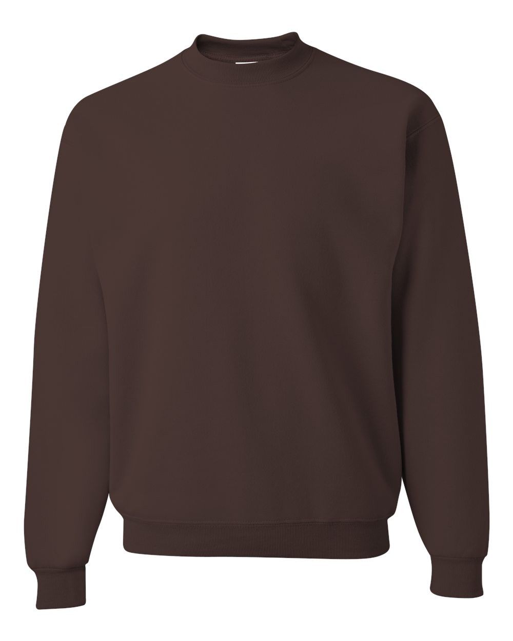JERZEES NuBlend Crewneck Sweatshirt in Chocolate