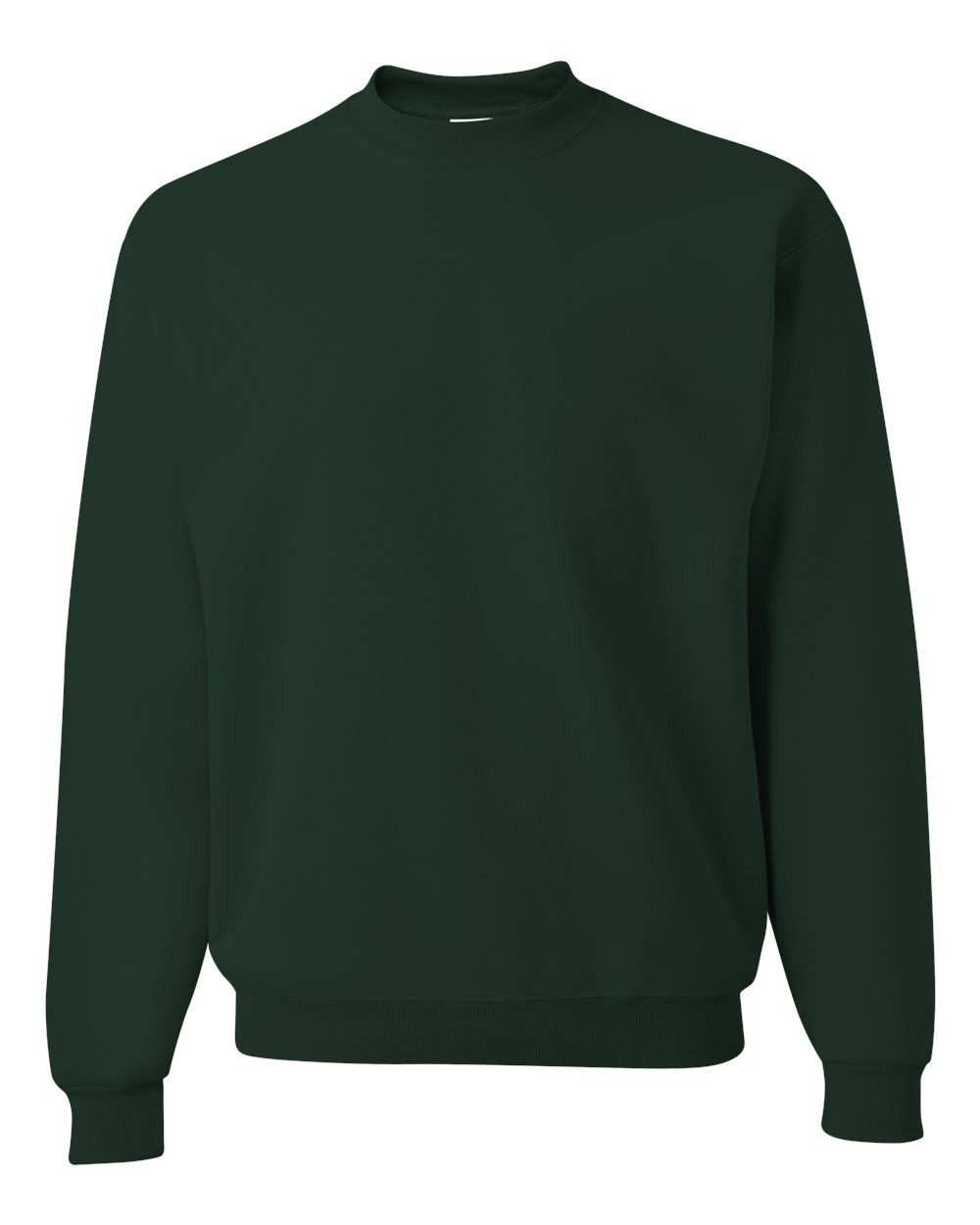 JERZEES NuBlend Crewneck Sweatshirt in Forest Green