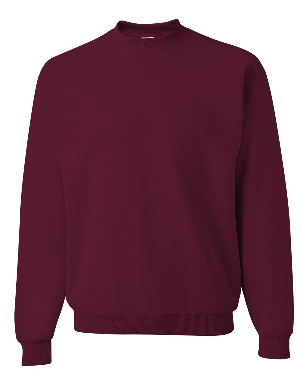 JERZEES NuBlend Crewneck Sweatshirt in Maroon