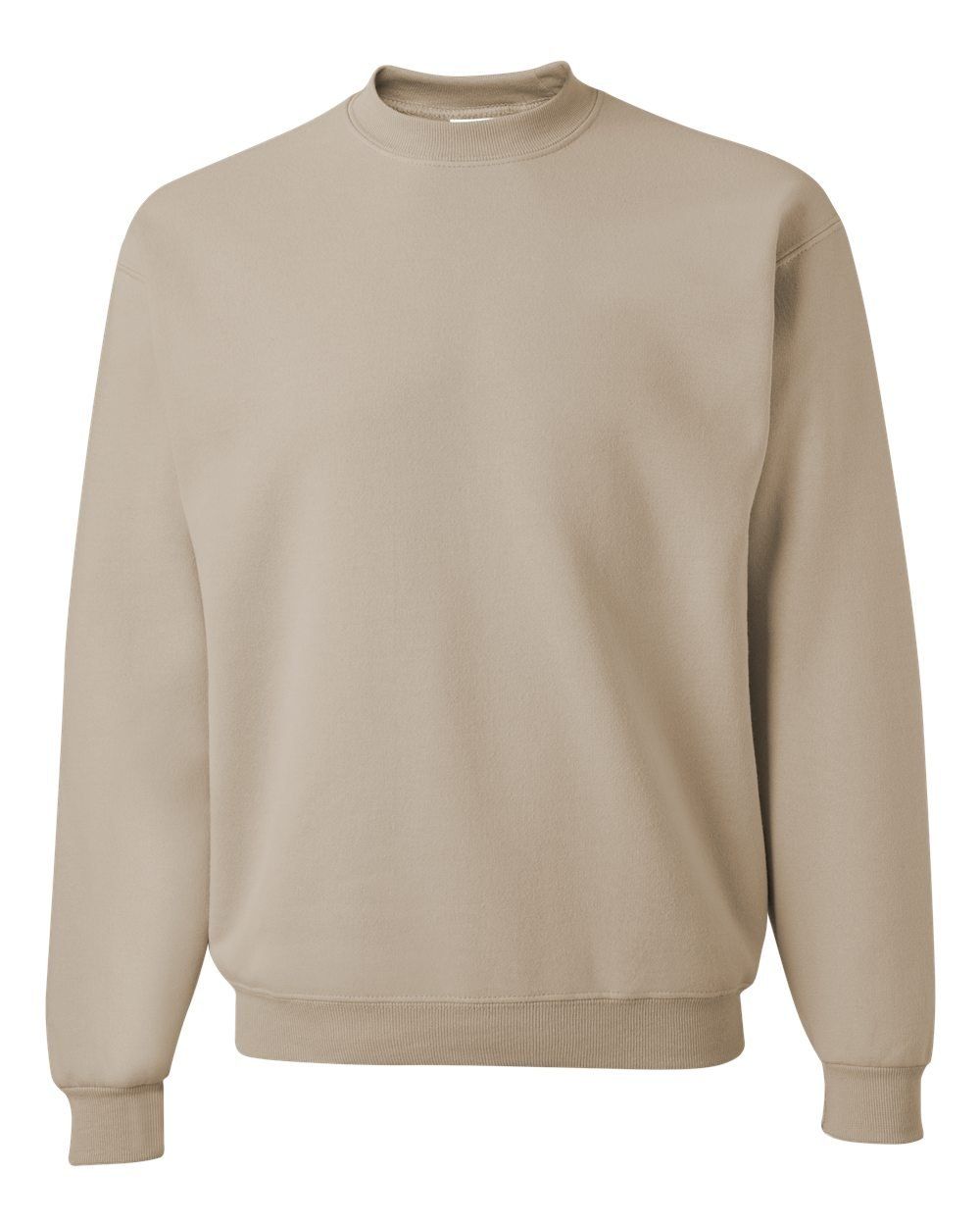 JERZEES NuBlend Crewneck Sweatshirt in Sandstone