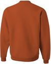 Am image of a Custom JERZEES NuBlend Crewneck Sweatshirt in Texas Orange!