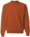 Am image of a Custom JERZEES NuBlend Crewneck Sweatshirt in Texas Orange!